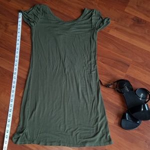 Army green dress